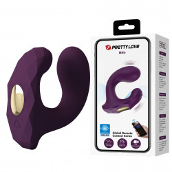 PRETTY LOVE - Billy Purple, 12 vibration functions Mobile APP remote control 6959532336238 Multifunkciós