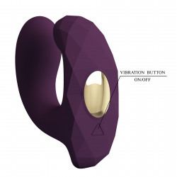 PRETTY LOVE - Billy Purple, 12 vibration functions Mobile APP remote control 6959532336238 Multifunkciós