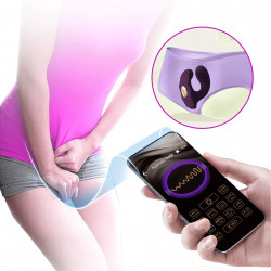 PRETTY LOVE - Billy Purple, 12 vibration functions Mobile APP remote control 6959532336238 Multifunkciós