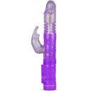 Fierce Rabbit Vibrator, Thrusting, Vibrating, Rotating, TPE, Purple, 24.4 cm 6427885002778 Multifunkciós