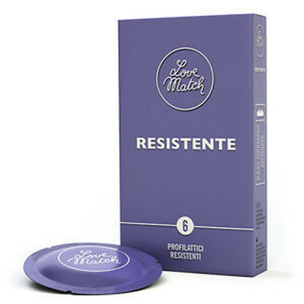 Prezerwatywy-Love Match Resistante - 6 pcs pack 8052742680042 Óvszerek