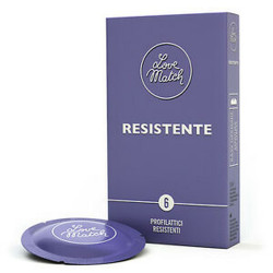 Prezerwatywy-Love Match Resistante - 6 pcs pack 8052742680042 Óvszerek Óvszerek