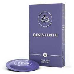 Prezerwatywy-Love Match Resistante - 6 pcs pack 8052742680042 Óvszerek Óvszerek