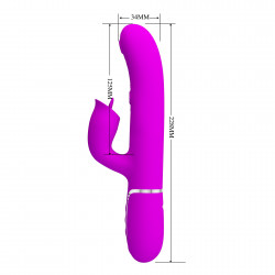 PRETTY LOVE - Gigi Purple, 7 thumping functions 7 licking modes  6959532336139 Multifunkciós