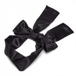 Multifunctional Satin Band Black 150 Cm Fetish