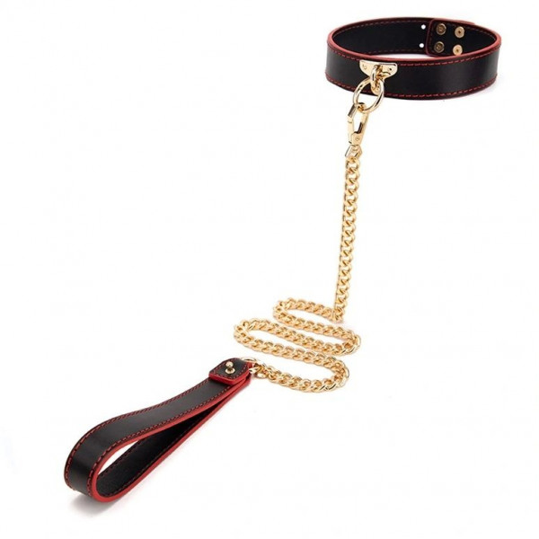 Tight Me Collar&Leash, Black 6427885022127 Fetish