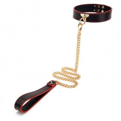 Tight Me Collar&Leash, Black 6427885022127 Fetish Fetish