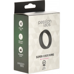 Penis Ring Medium Super Cock Ring Black Silicon 6427885005144 Gyűrűk