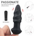 Vibrator Anal Booty, 9 Moduri Vibratii, Silicon, USB Multifunkciós