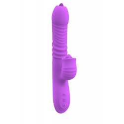 Wibrator-Fanny USB -Purple 5903661806958 Multifunkciós