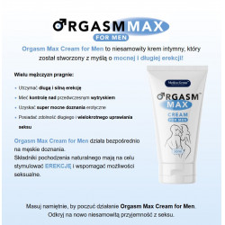 Orgasm Max cream for men 50 ml 5905669259644 Izgató krémek