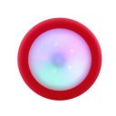 Anal Plug Led Light Vibrating Plug, Remote Control, 10 Vibration Modes, Silicone, USB, Red, 9 cm 6427885026088 Anál