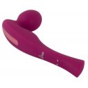 Sweet Smile Wand Vibrator Special , 20 Vibration Modes, Silicone, USB, Pink, 20 cm 4024144452637 Multifunkciós