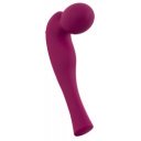 Sweet Smile Wand Vibrator Special , 20 Vibration Modes, Silicone, USB, Pink, 20 cm 4024144452637 Multifunkciós