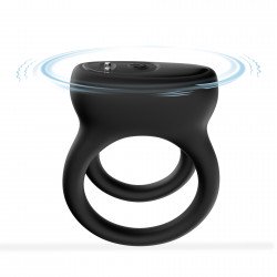 Dualo Black  Vibrator 5903661809584 Gyűrűk Gyűrűk