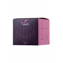 xEROMANTICA Set of 6 vaginal balls K-ROSE,silicone, pink 4627127669253 Gésagolyók