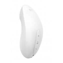 Stimulator Clitoris Vulva Lover 2 Air Pulse+Vibration USB Silicon White Multifunkciós