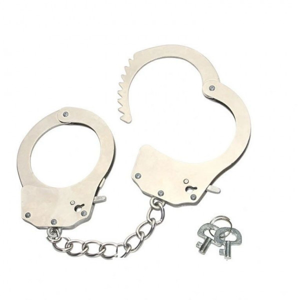 Police Metal Cuffs, Silver 6427885022271 Bilincsek