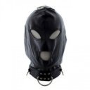 Maska-Bondage Hook Mask+Collar BLACK 8056389730368 Fetish