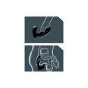 Plug/prostata-XPANDER X4+, rechargeable PowerRocket, small 4028403174377 Multifunkciós