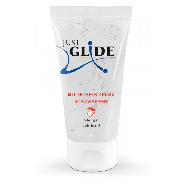 Just Glide Strawberry 50 ml 4024144450503 Vízalapú