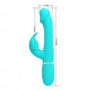 PRETTY LOVE - Kampas Green, 7 vibration functions 4 licking settings 6959532335958 Multifunkciós