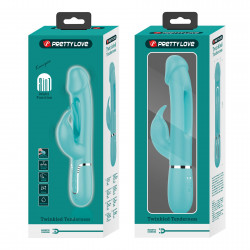 PRETTY LOVE - Kampas Green, 7 vibration functions 4 licking settings 6959532335958 Multifunkciós