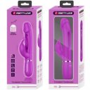 PRETTY LOVE - Kampas Rabbit 3 in 1, multifunction vibrator with tongue violet 6959532335941 Multifunkciós