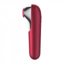 Dual Love Satisfyer Stimulator Red Silicon Free APP 4061504003054 Csiklóizgatók