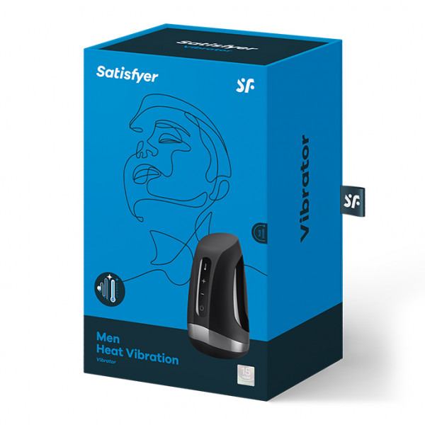 Masturbator - Satisfyer Men Heat Vibration 4049369016372 Művaginák