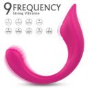 Dual Stimulator Evie, 9 Vibration Modes, Remote Control, Silicone, Magnetic USB, Pink,Velvet Obsession  6427885007681 Csiklóizgatók