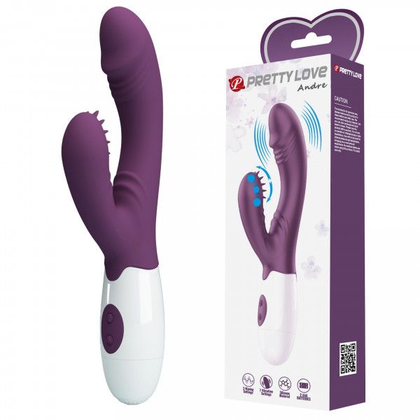 PRETTY LOVE - Andre purple, 3 waving modes 7 vibration functions 33750-   6959532360509 Multifunkciós