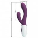 PRETTY LOVE - Andre purple, 3 waving modes 7 vibration functions 33750-   6959532360509 Multifunkciós