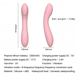 VIBRATOR PINK 5903661800147 Vibrátorok
