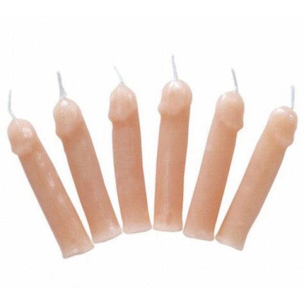 6 DARABOS GYERTYA SZETT  3479225203263 Tréfás ajándékok