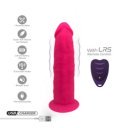 Realistic Vibrator Silexd Remote Control, 10 Vibration Modes, Silicone, USB, Pink, 17.5 cm                                                                                                            84 Multifunkciós