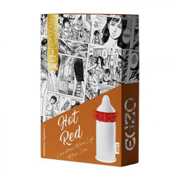 Egzo Hot Red 1pc condom toy  5094028013857 Óvszerek