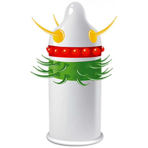 Egzo Jolly Roger - Cocky Friend condom 1pc 5065019797179 Óvszerek