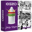 Egzo Jolly Roger - Cocky Friend condom 1pc 5065019797179 Óvszerek
