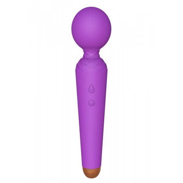 Stymulator-Rechargeable Power Wand USB 10 Functions - Purple Multifunkciós