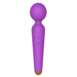 Stymulator-Rechargeable Power Wand USB 10 Functions - Purple Multifunkciós Multifunkciós