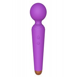 Stymulator-Rechargeable Power Wand USB 10 Functions - Purple Multifunkciós Multifunkciós
