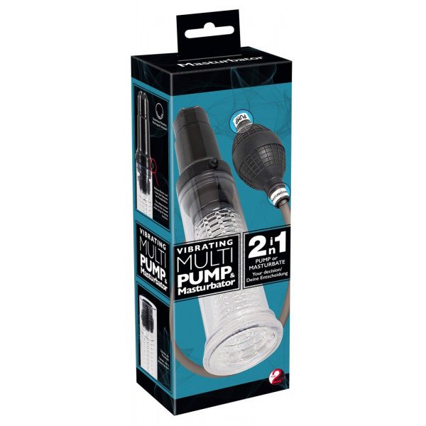 Vibrating Multi Pump & Masturb 4024144598878 Pénisz pumpák