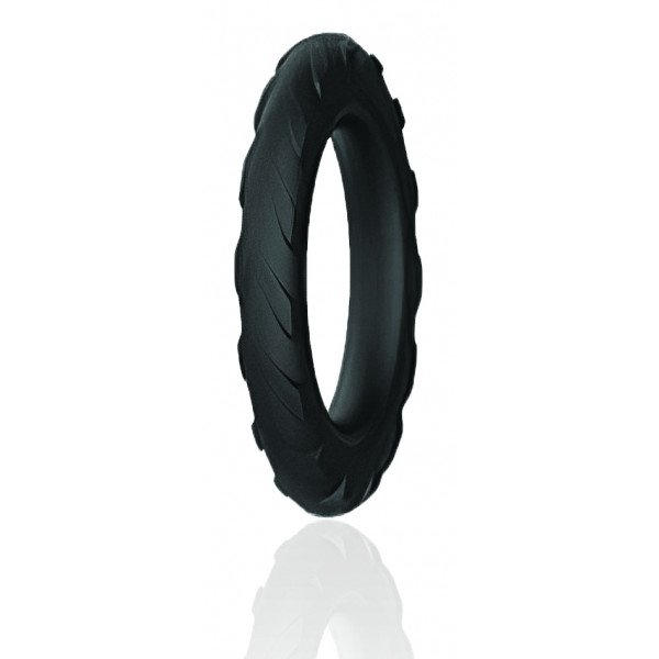 Tyre Penis Ring, Liquid Silicone, Black, Mighty Warrior 6427885004819 Gyűrűk