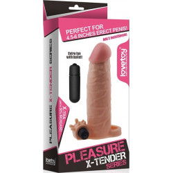 Pleasure X-Tender Vibrating Penis Sleeve # 1  6970260909891 Pénisz feltétek
