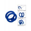 Admiral Dual Cock Cage Premium Liquid Silicone Dual Ring Support 716770101600 Gyűrűk