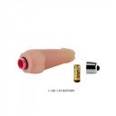 Super Mini Realistic Vibrator, TPR Life-Like, Flesh, 12 cm  6959532305852 Vibrátorok