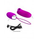 Orthus 2 in 1 Stimulator, 12+4 Stimulator Modes, Silicone, USB, Purple  6959532326604 Multifunkciós
