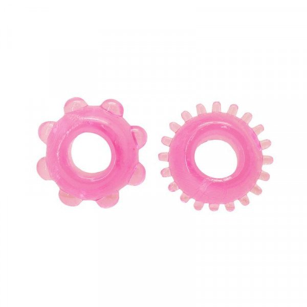 Kit di 2 anelli fallici flessibili Timeless Magic Nubs  8056389732195 Gyűrűk