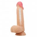 BAILE - Sliding Skin 8,1'' Flesh, Bendable Suction base TPR 6959532329735 Dildo